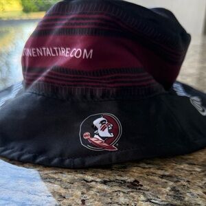 FSU Black and Garnet Bucket Hat